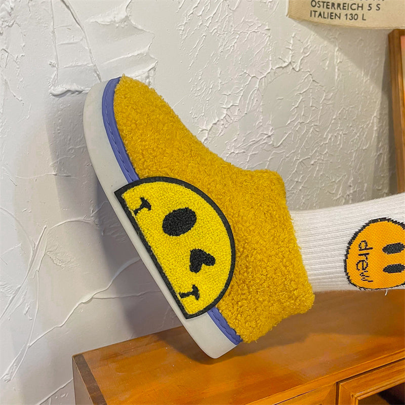 MAX0193 Fashion Fluffy Slippers Winter Warm Home Indoor Shoes Soft Cute Cartoon Модные тапочки, теплая домашняя обувь, мягкий милый мультяшный