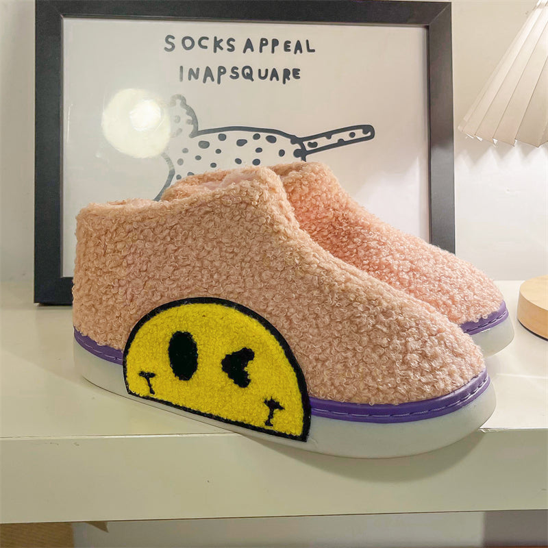 MAX0193 Fashion Fluffy Slippers Winter Warm Home Indoor Shoes Soft Cute Cartoon Модные тапочки, теплая домашняя обувь, мягкий милый мультяшный