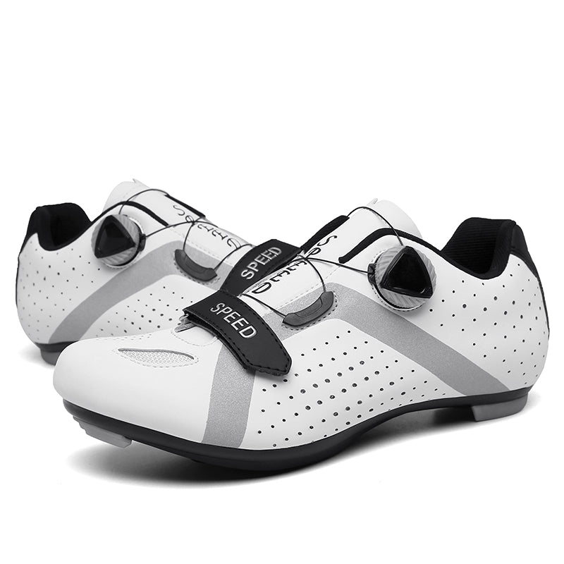 Q006 Professional Racing Road Cycling Shoes MTB Flat Ultralight Self-Locking Bike Cleat Shoes Breathable Профессиональная гоночная шоссейная велосипедная обувь MTB Flat Ultralight Self-Lock Bike Cleat Shoes Дышащая