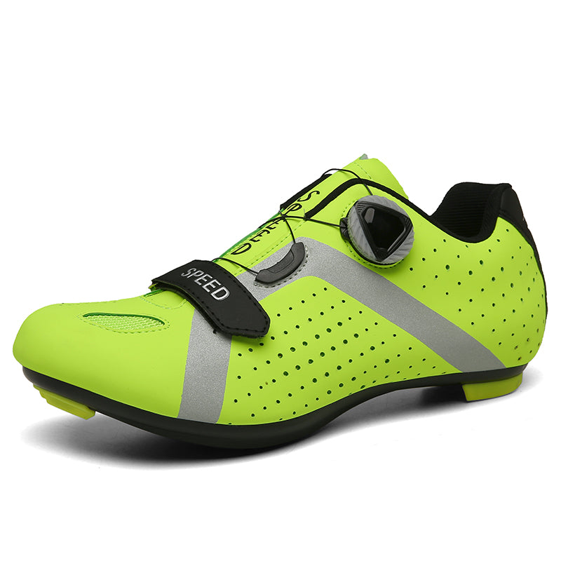 Q006 Professional Racing Road Cycling Shoes MTB Flat Ultralight Self-Locking Bike Cleat Shoes Breathable Профессиональная гоночная шоссейная велосипедная обувь MTB Flat Ultralight Self-Lock Bike Cleat Shoes Дышащая