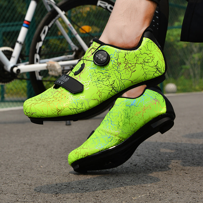 896-2 Self-locking Cycling Shoes Road Hard Soled Bicycle Unisex Shoes Самоблокирующиеся велосипедные туфли Шоссейные велосипедные туфли унисекс с жесткой подошвой