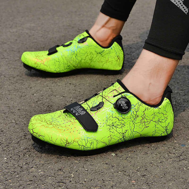 896-2 Self-locking Cycling Shoes Road Hard Soled Bicycle Unisex Shoes Самоблокирующиеся велосипедные туфли Шоссейные велосипедные туфли унисекс с жесткой подошвой