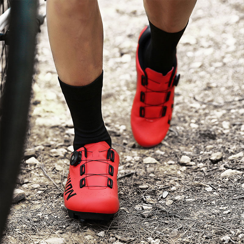 Q668 Professional Racing Road Cycling Shoes MTB Flat Ultralight Self-Locking Bike Cleat Shoes Breathable Профессиональная гоночная шоссейная велосипедная обувь MTB Flat Ultralight Self-Lock Bike Cleat Shoes Дышащая