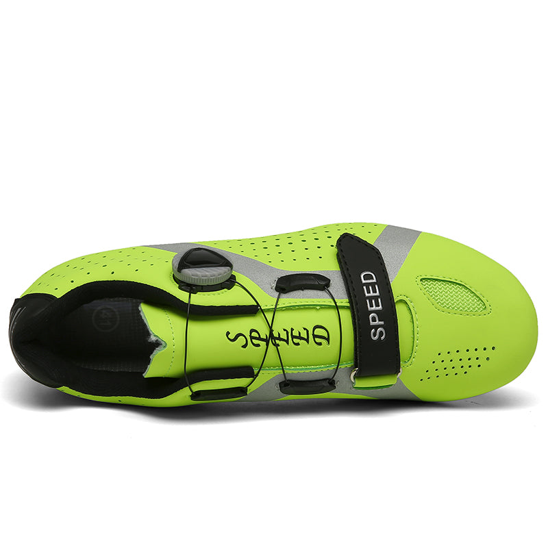 Q006 Professional Racing Road Cycling Shoes MTB Flat Ultralight Self-Locking Bike Cleat Shoes Breathable Профессиональная гоночная шоссейная велосипедная обувь MTB Flat Ultralight Self-Lock Bike Cleat Shoes Дышащая