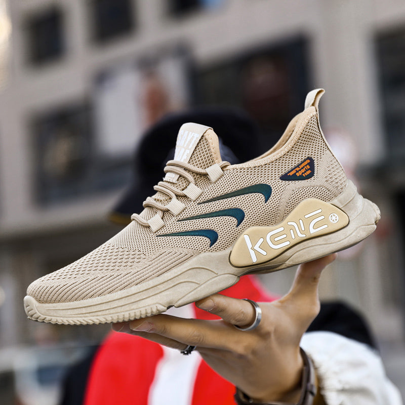 Men's Lightweight Running Casual Shoes Spring Mesh Breathable Sneakers Mujer Walking Shoes Boys Sneakers Rhonda ZM56