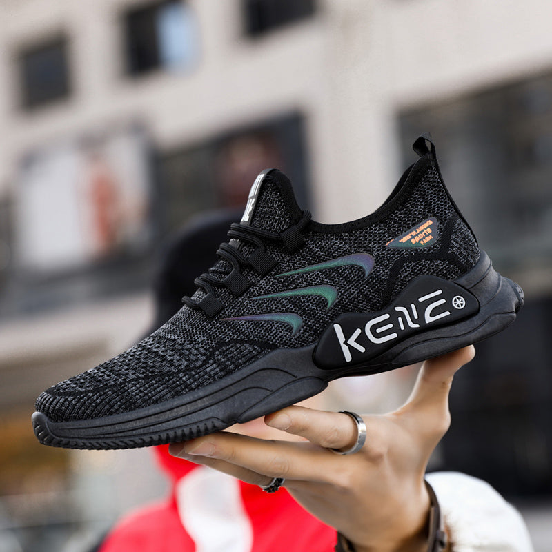 Men's Lightweight Running Casual Shoes Spring Mesh Breathable Sneakers Mujer Walking Shoes Boys Sneakers Rhonda ZM56