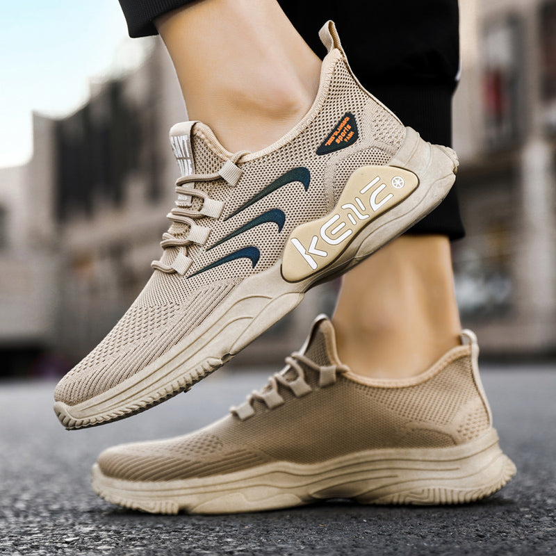 Men's Lightweight Running Casual Shoes Spring Mesh Breathable Sneakers Mujer Walking Shoes Boys Sneakers Rhonda ZM56