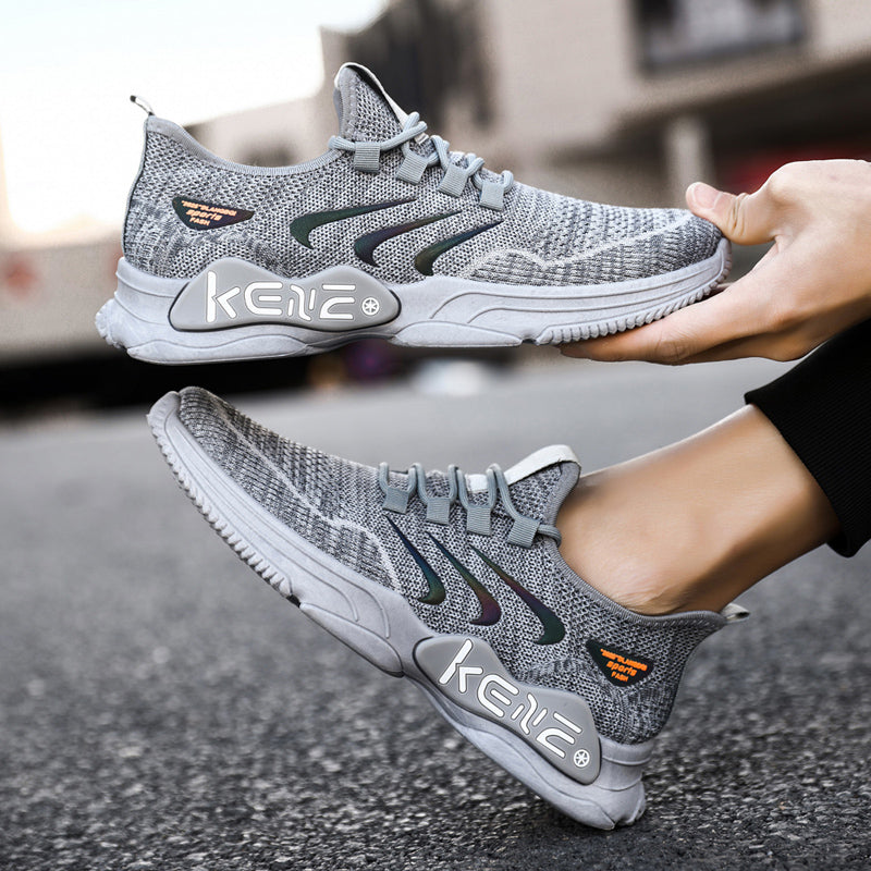 Men's Lightweight Running Casual Shoes Spring Mesh Breathable Sneakers Mujer Walking Shoes Boys Sneakers Rhonda ZM56