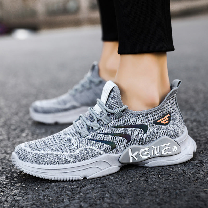 Men's Lightweight Running Casual Shoes Spring Mesh Breathable Sneakers Mujer Walking Shoes Boys Sneakers Rhonda ZM56