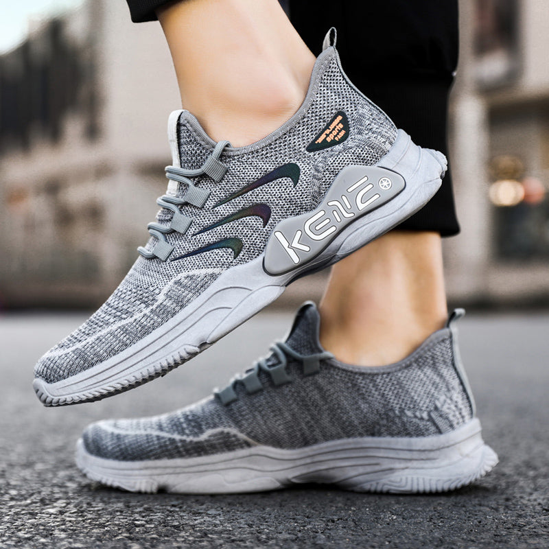 Men's Lightweight Running Casual Shoes Spring Mesh Breathable Sneakers Mujer Walking Shoes Boys Sneakers Rhonda ZM56
