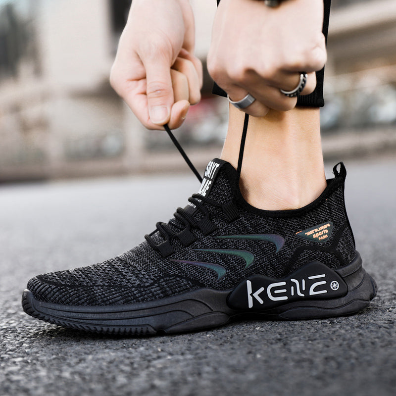 Men's Lightweight Running Casual Shoes Spring Mesh Breathable Sneakers Mujer Walking Shoes Boys Sneakers Rhonda ZM56