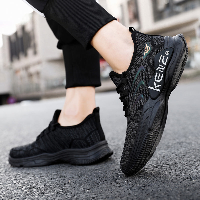 Men's Lightweight Running Casual Shoes Spring Mesh Breathable Sneakers Mujer Walking Shoes Boys Sneakers Rhonda ZM56