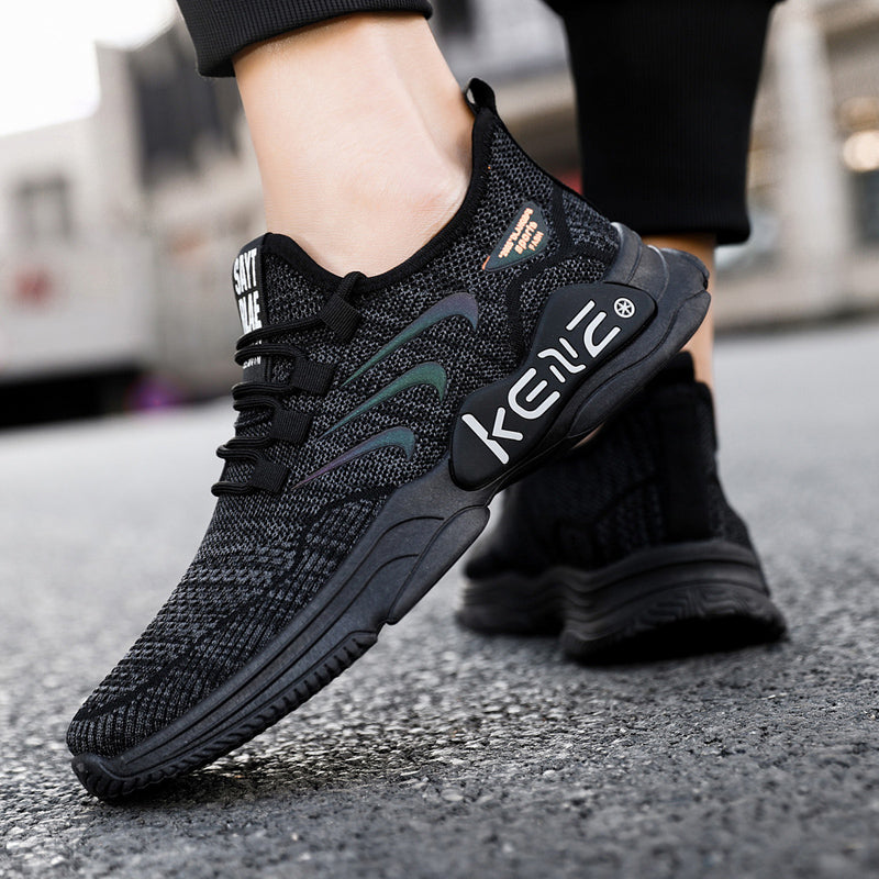 Men's Lightweight Running Casual Shoes Spring Mesh Breathable Sneakers Mujer Walking Shoes Boys Sneakers Rhonda ZM56