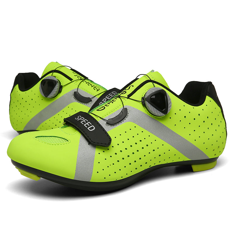 Q006 Professional Racing Road Cycling Shoes MTB Flat Ultralight Self-Locking Bike Cleat Shoes Breathable Профессиональная гоночная шоссейная велосипедная обувь MTB Flat Ultralight Self-Lock Bike Cleat Shoes Дышащая