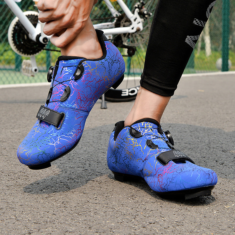 896-2 Self-locking Cycling Shoes Road Hard Soled Bicycle Unisex Shoes Самоблокирующиеся велосипедные туфли Шоссейные велосипедные туфли унисекс с жесткой подошвой