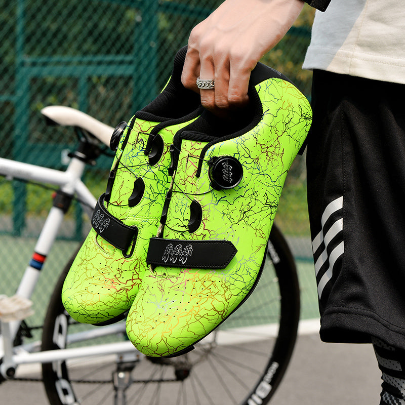 896-2 Self-locking Cycling Shoes Road Hard Soled Bicycle Unisex Shoes Самоблокирующиеся велосипедные туфли Шоссейные велосипедные туфли унисекс с жесткой подошвой