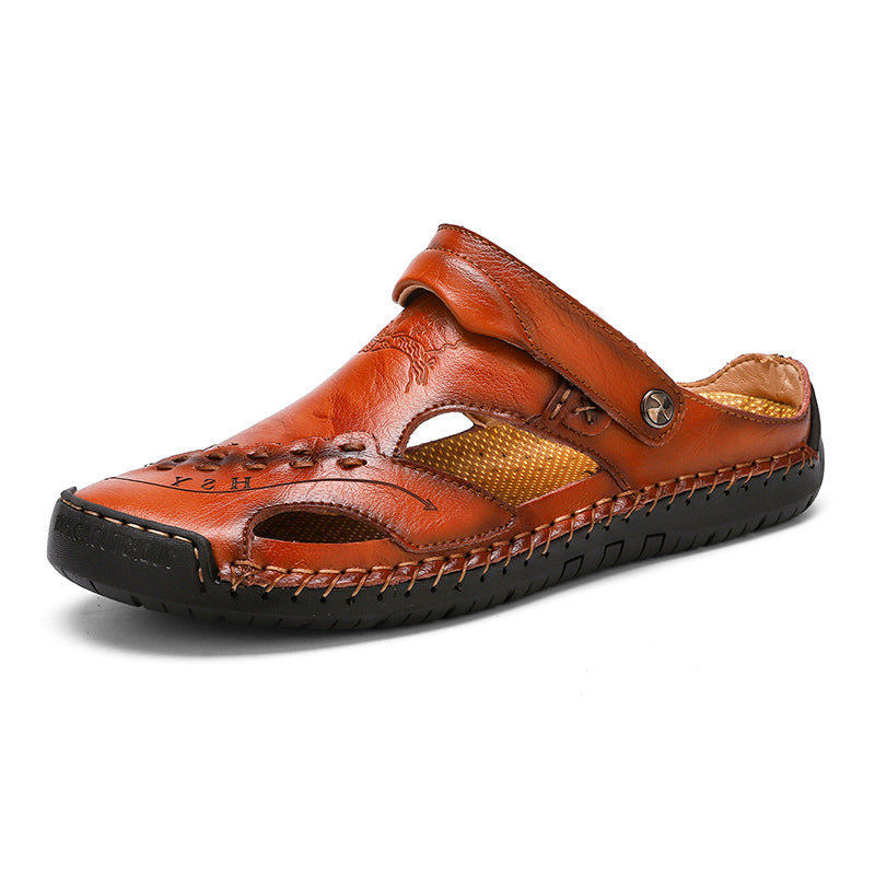 Men Sandals Male Comfortable Summer Shoes Fashion Designers Beach Sandals Mens Gladiator Sandals Coralee 868