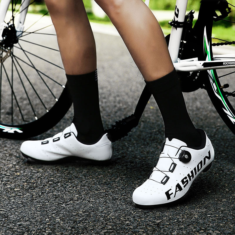 Q668 Professional Racing Road Cycling Shoes MTB Flat Ultralight Self-Locking Bike Cleat Shoes Breathable Профессиональная гоночная шоссейная велосипедная обувь MTB Flat Ultralight Self-Lock Bike Cleat Shoes Дышащая