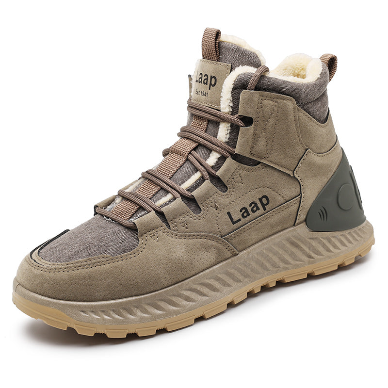 YZ66M Martin Winter Fashion Men's Snow Ankle Boots Plus Fleece Warm Men Shoes Зимние модные мужские зимние ботильоны Martin, теплая мужская флисовая обувь плюс теплая флисовая обувь