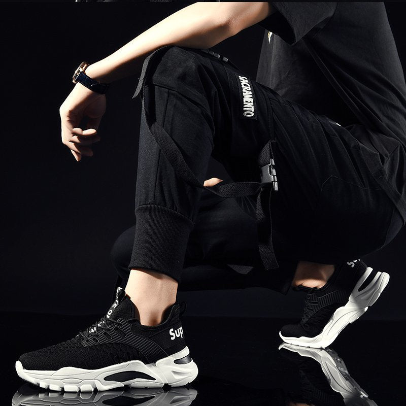 summer new breathable single mesh hollow sports shoes couple models men's shoes casual shoes tide Rhonda G800
