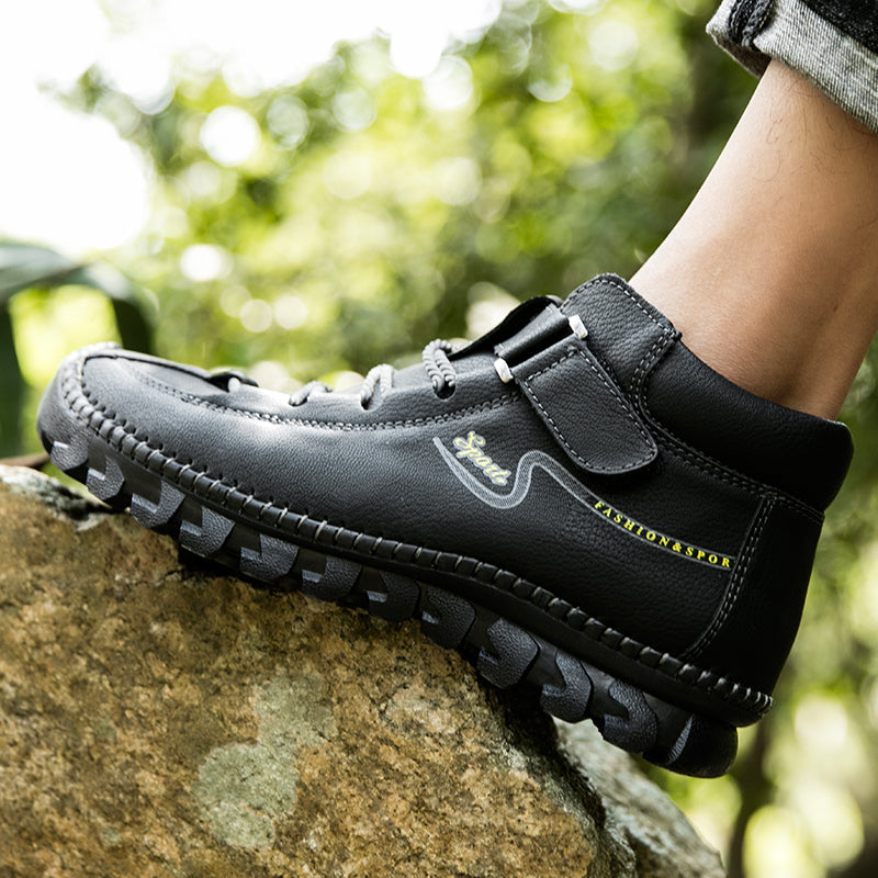 New Men's Ankle Boots Hand Stitching Western Boots Classic Fashion Men's Motorcycle Boots Outdoor Men's Work Boots Big Size12 Rachel 7008