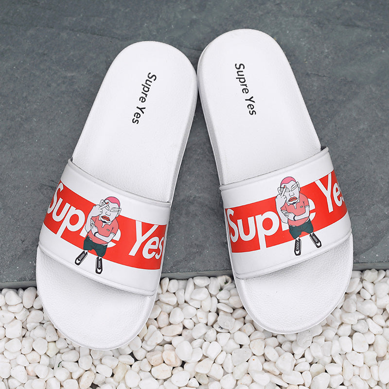 SUP YES999 Slippers Casual Bathroom Bathing Sandals Indoor Outdoor Soft Sole Flip Flop Тапочки Повседневные сандалии для купания в помещении На открытом воздухе Вьетнамки с мягкой подошвой