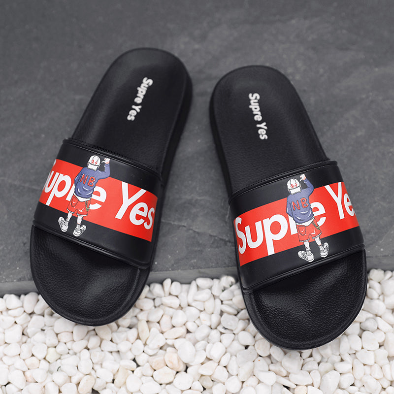 SUP YES999 Slippers Casual Bathroom Bathing Sandals Indoor Outdoor Soft Sole Flip Flop Тапочки Повседневные сандалии для купания в помещении На открытом воздухе Вьетнамки с мягкой подошвой