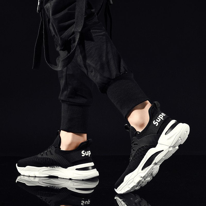 summer new breathable single mesh hollow sports shoes couple models men's shoes casual shoes tide Rhonda G800