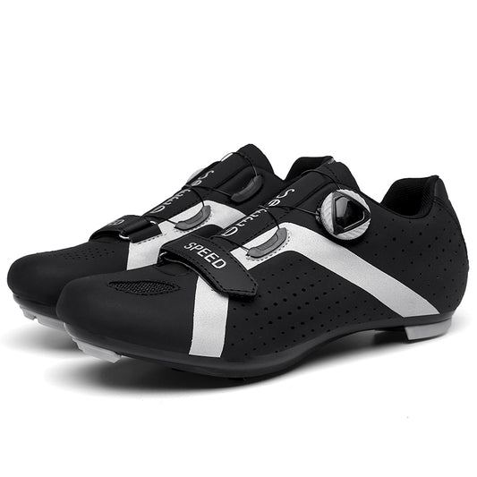 Q006 Professional Racing Road Cycling Shoes MTB Flat Ultralight Self-Locking Bike Cleat Shoes Breathable Профессиональная гоночная шоссейная велосипедная обувь MTB Flat Ultralight Self-Lock Bike Cleat Shoes Дышащая