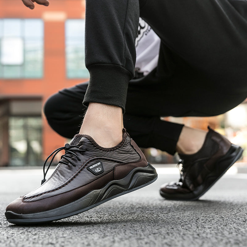 Joseph 6603 Men Lace-Up Non Slip Veins PU Outdoor casual shoes Work & Outdoor