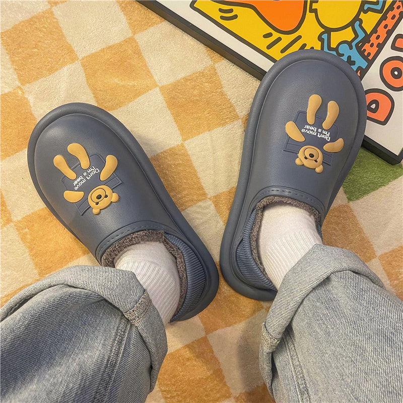 MAX2027 Fashion Fluffy Slippers Winter Warm Home Indoor Shoes Soft Cute Cartoon Модные тапочки, теплая домашняя обувь, мягкий милый мультяшный