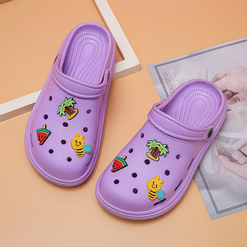 639 Women's Slippers Slip on Casual Garden Nursing Work Slides Sandals Женские тапочки без шнуровки, повседневные сандалии для работы в саду для медсестер