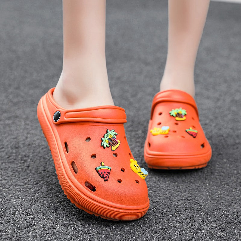 639 Women's Slippers Slip on Casual Garden Nursing Work Slides Sandals Женские тапочки без шнуровки, повседневные сандалии для работы в саду для медсестер