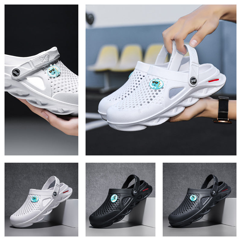 7979 Sandals Lightweight Quick-drying Garden Outdoor Breathable Slip-on Flat Сандалии Легкие Быстросохнущие Садовые