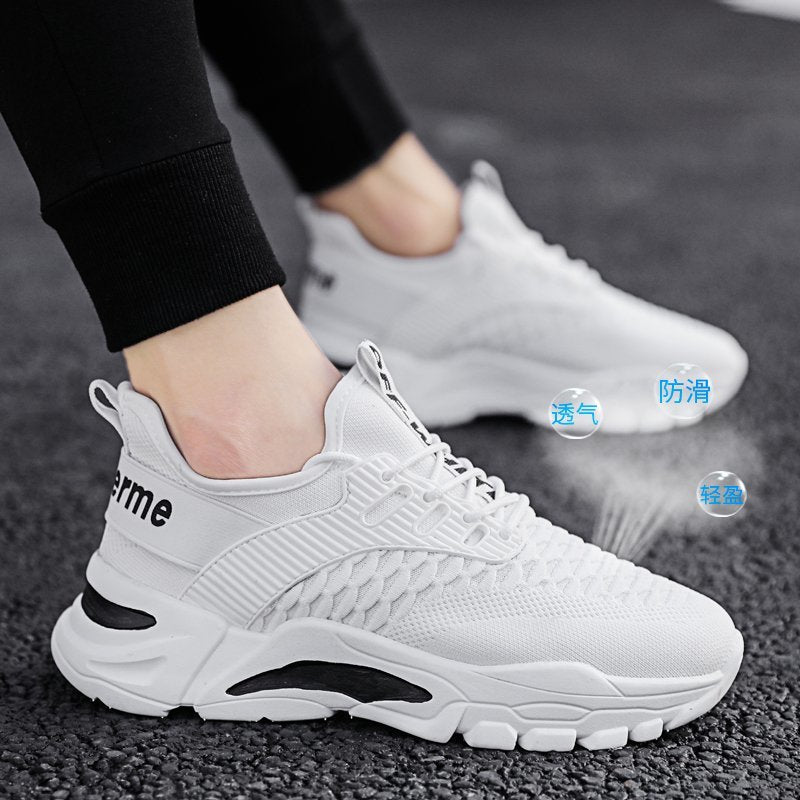 summer new breathable single mesh hollow sports shoes couple models men's shoes casual shoes tide Rhonda G800
