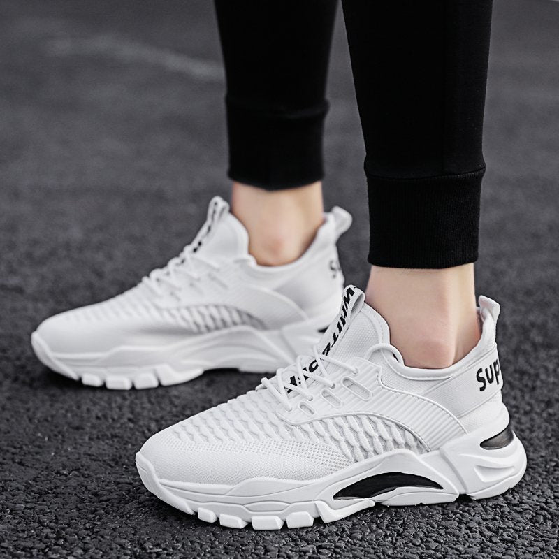 summer new breathable single mesh hollow sports shoes couple models men's shoes casual shoes tide Rhonda G800