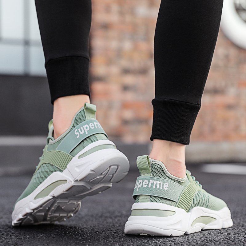 summer new breathable single mesh hollow sports shoes couple models men's shoes casual shoes tide Rhonda G800