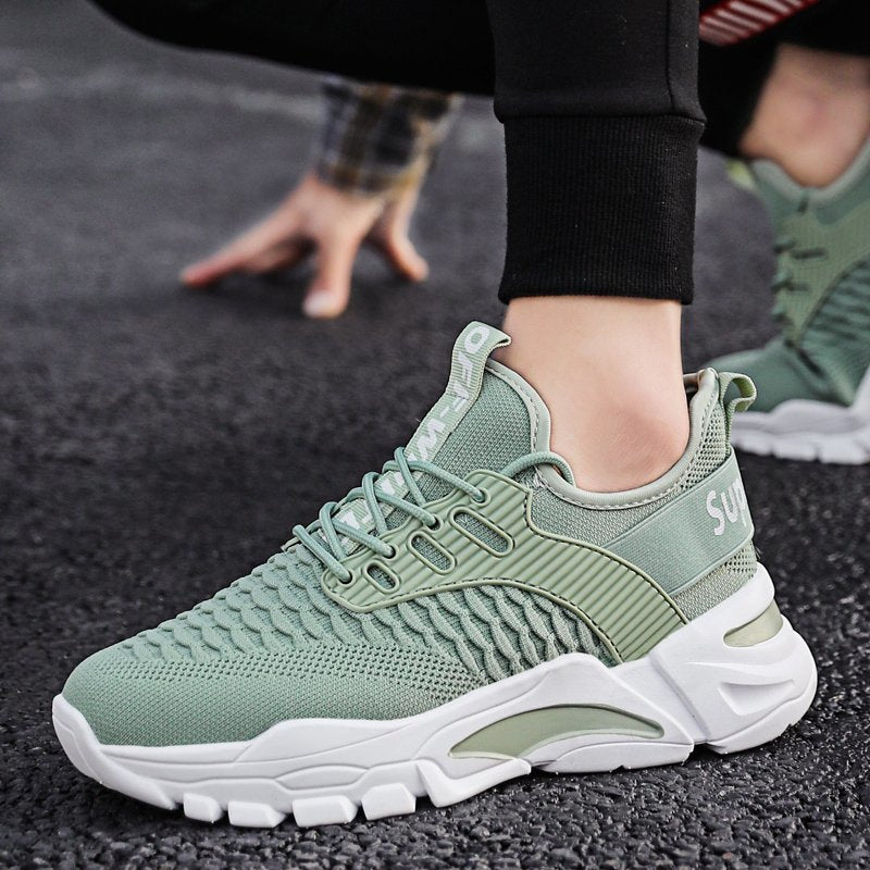 summer new breathable single mesh hollow sports shoes couple models men's shoes casual shoes tide Rhonda G800