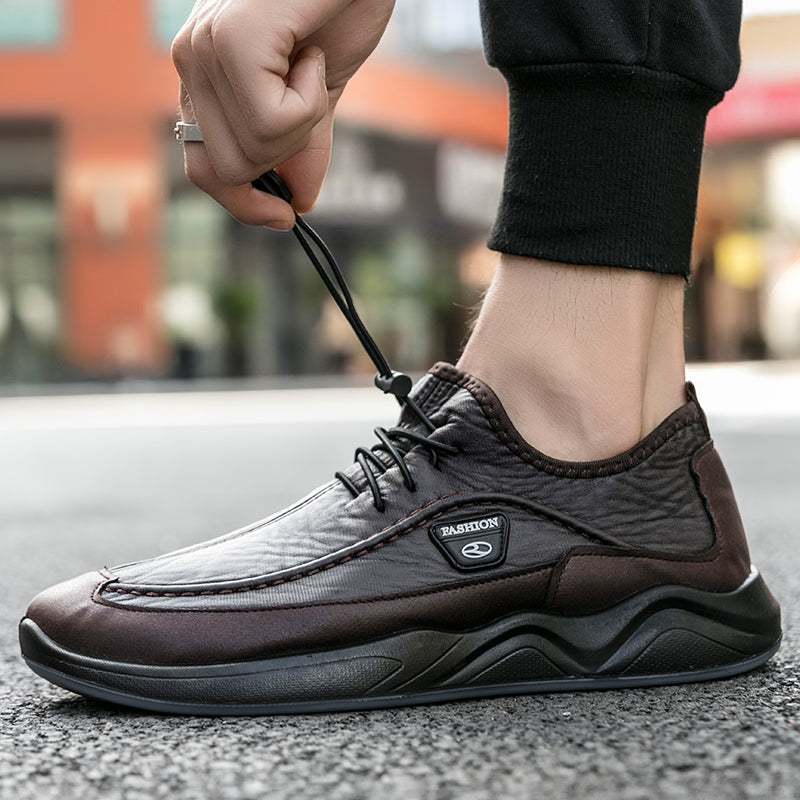 Joseph 6603 Men Lace-Up Non Slip Veins PU Outdoor casual shoes Work & Outdoor