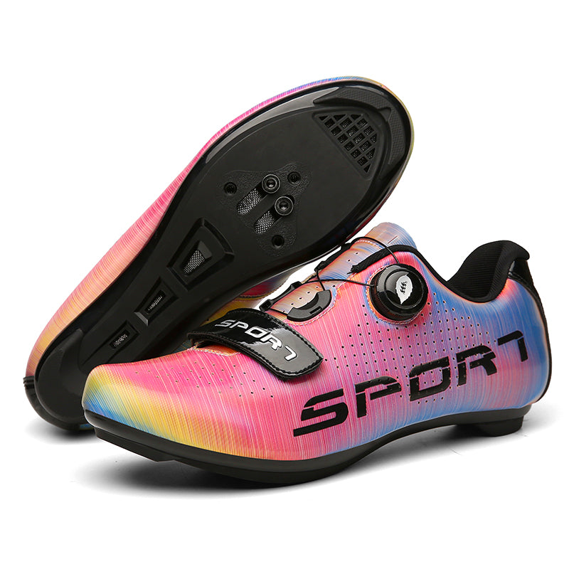 QX2008 cycling shoes mtb spd cleat Self-locking mountain bike Men's Road cycling footwear велосипедная обувь mtb spd cleat Самоблокирующийся горный велосипед Мужская шоссейная велосипедная обувь