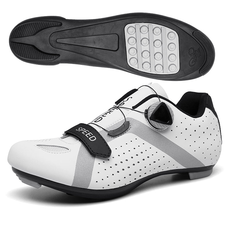 Q006 Professional Racing Road Cycling Shoes MTB Flat Ultralight Self-Locking Bike Cleat Shoes Breathable Профессиональная гоночная шоссейная велосипедная обувь MTB Flat Ultralight Self-Lock Bike Cleat Shoes Дышащая