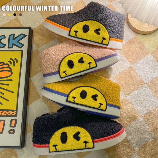 MAX0193 Fashion Fluffy Slippers Winter Warm Home Indoor Shoes Soft Cute Cartoon Модные тапочки, теплая домашняя обувь, мягкий милый мультяшный