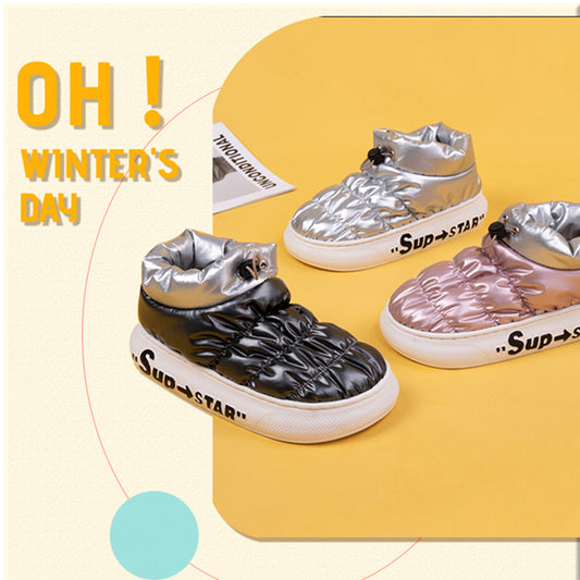 MAX0207Fashion Fluffy Slippers Winter Warm Home Indoor Shoes Soft Cute Cartoon Модные тапочки, теплая домашняя обувь, мягкий милый мультяшный