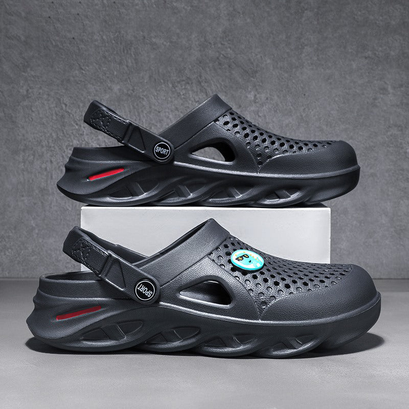 7979 Sandals Lightweight Quick-drying Garden Outdoor Breathable Slip-on Flat Сандалии Легкие Быстросохнущие Садовые