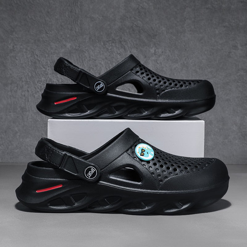 7979 Sandals Lightweight Quick-drying Garden Outdoor Breathable Slip-on Flat Сандалии Легкие Быстросохнущие Садовые