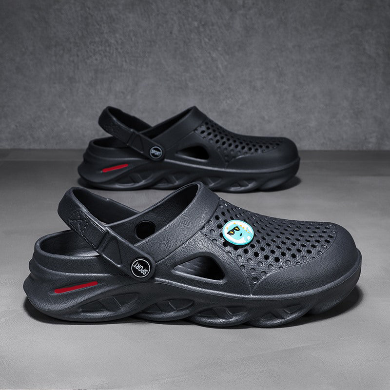 7979 Sandals Lightweight Quick-drying Garden Outdoor Breathable Slip-on Flat Сандалии Легкие Быстросохнущие Садовые