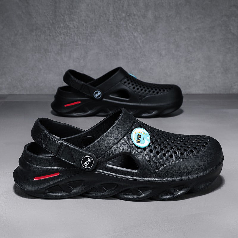 7979 Sandals Lightweight Quick-drying Garden Outdoor Breathable Slip-on Flat Сандалии Легкие Быстросохнущие Садовые