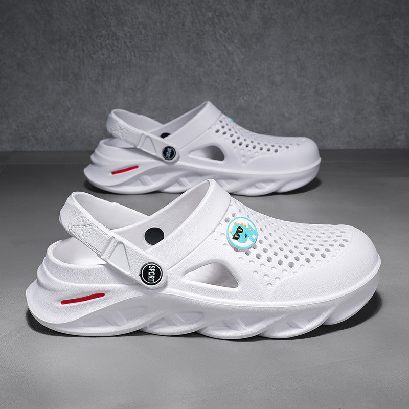 7979 Sandals Lightweight Quick-drying Garden Outdoor Breathable Slip-on Flat Сандалии Легкие Быстросохнущие Садовые