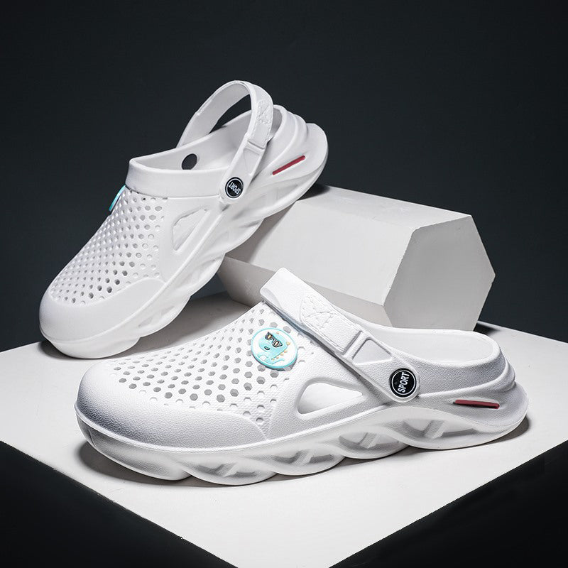 7979 Sandals Lightweight Quick-drying Garden Outdoor Breathable Slip-on Flat Сандалии Легкие Быстросохнущие Садовые