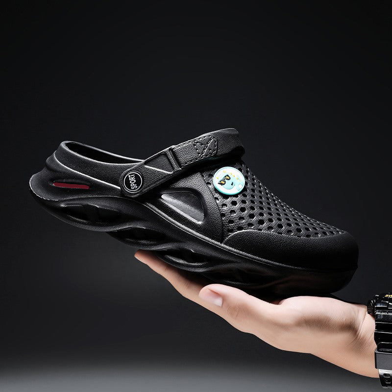 7979 Sandals Lightweight Quick-drying Garden Outdoor Breathable Slip-on Flat Сандалии Легкие Быстросохнущие Садовые